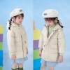 New children's clothing live-streaming supply: mid-length children's cotton-padded clothes, thickened hooded coats for small children, and cotton-padded jackets for boys and girls Specification image